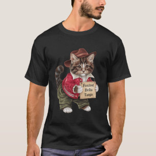Foxtrots Delta Tangos Widerstehen Katze Nationalfo T-Shirt