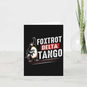 Foxtrots Deltas Tango Pinguine Anti Trump Karte