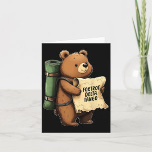 Foxtrots Deltas Tangos National Parks Resist Bear Karte