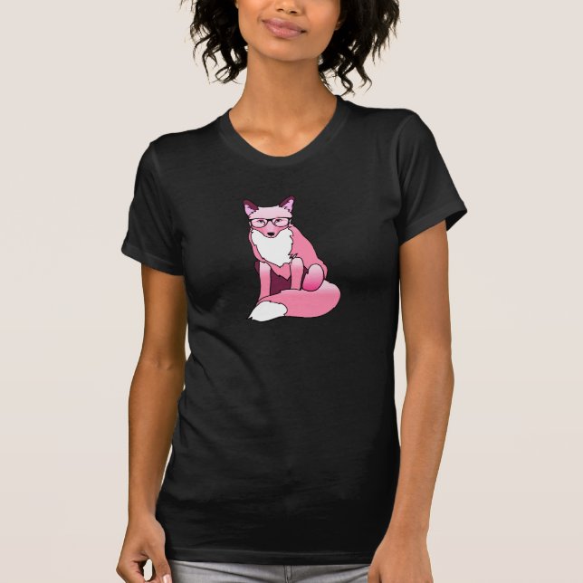 Foxy Angesagt Lady's Tee Shirt (Vorderseite)
