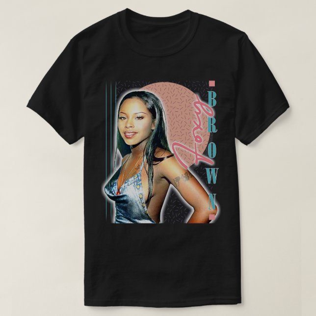 Foxy Brown Retro Fan Design der 90er Jahre T-Shirt (Design vorne)