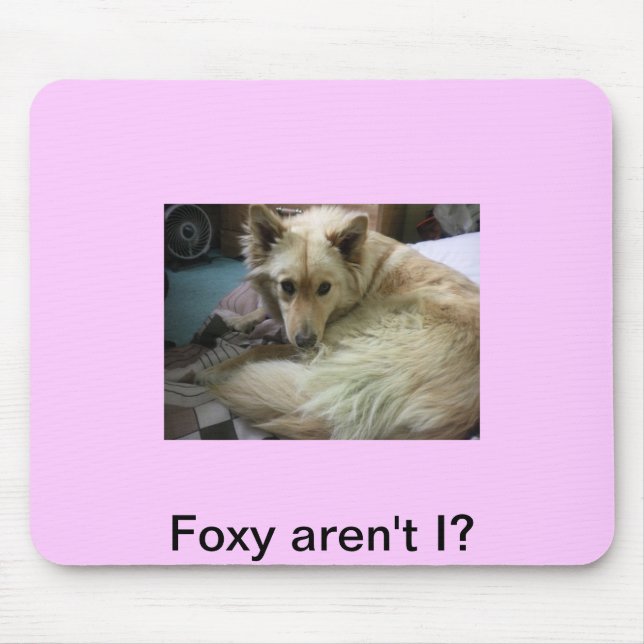 Foxy Cheeko Mousepad (Vorne)