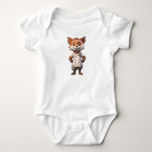 Foxy Cook Baby Strampler