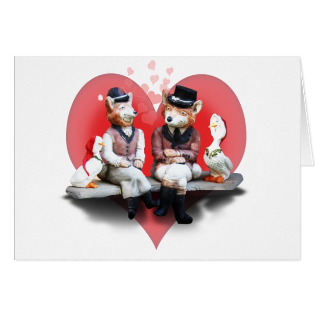 Foxy Couple (innen überraschen!) (Vorderseite (Horizontal))