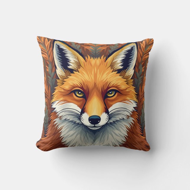 Foxy Dreams Pillow (Bearbeiten) Kissen (Vorderseite)
