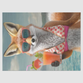 Foxy Felecia Rockin a Bikini, Sommerspass Seidenpapier