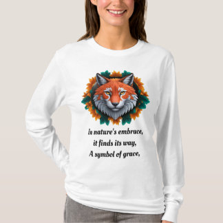 "Foxy-Flair: Lebhafter Fox-T - Shirt" T-Shirt