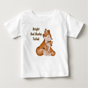Foxy Fox mit Mutter Baby T-shirt