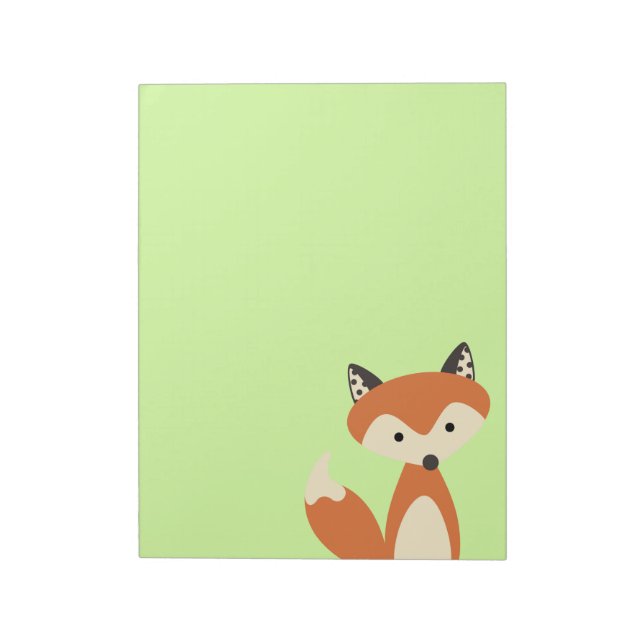 Foxy Fox Notizblock (Rotiert)