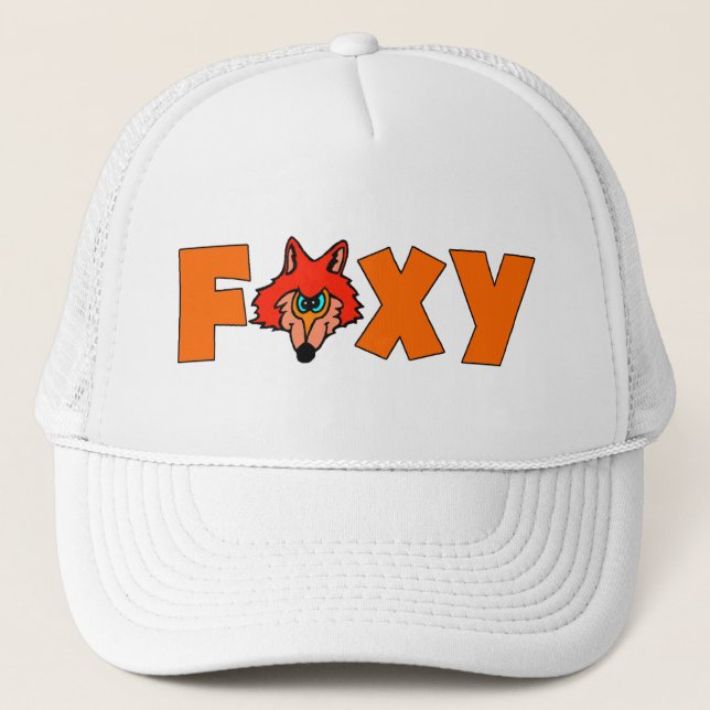 Foxy Fox Truckerkappe (Vorderseite)