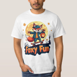Foxy Fun Halloween Skate T-Shirt