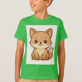 Foxy Fun _Niedlich Fox Kids T-Shirt