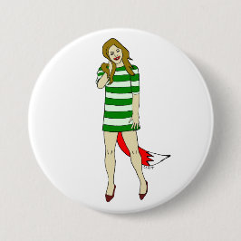 Foxy Girl Button