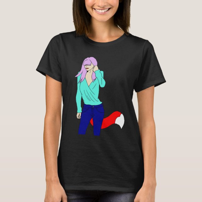 Foxy Girl T-Shirt (Vorderseite)