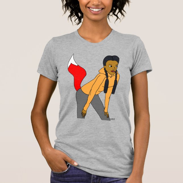 Foxy Girl T-Shirt (Vorderseite)