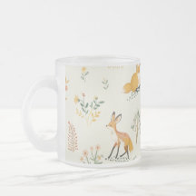 "Foxy Glass Cup"