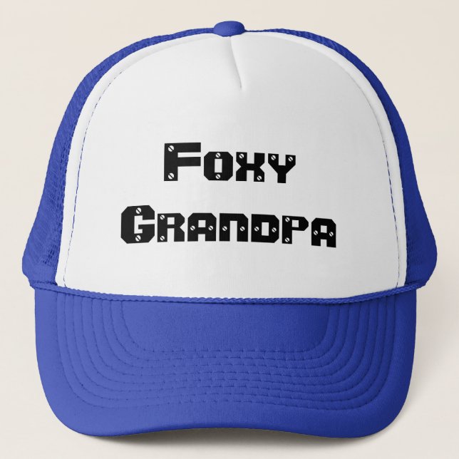 Foxy Großvater Truckerkappe (Vorderseite)