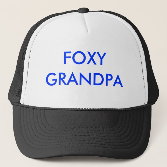 FOXY GROSSVATER TRUCKERKAPPE (Vorderseite)