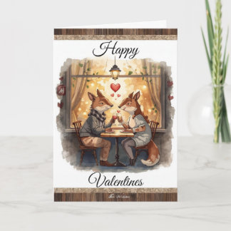 Foxy - Happy Valentines Card Karte