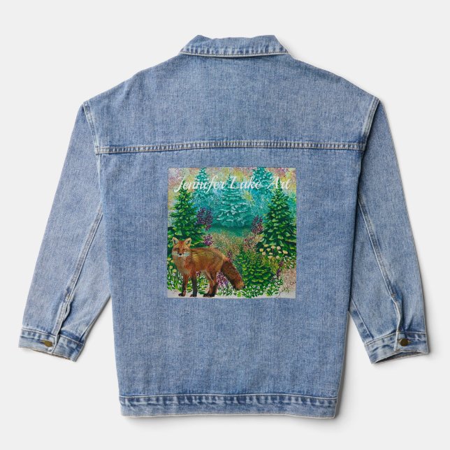 Foxy Jean Jacket Jeansjacke (Rückseite)