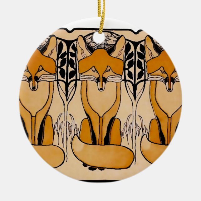 Foxy Keramikornament (Vorne)