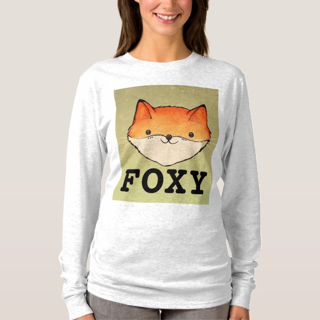 FOXY LADIES FUNNY FOX T - SHIRT (Vorderseite)