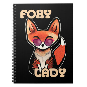 Foxy Lady   Niedlich Fox Notizblock