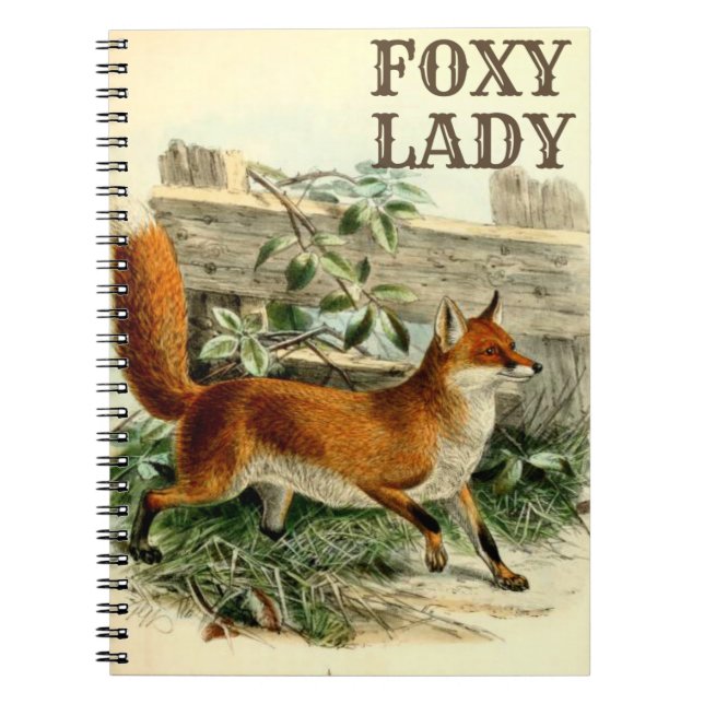 FOXY LADY NOTIZBLOCK (Vorderseite)