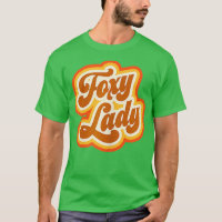FOXY LADY Vintag Vintage 1970er Jahre Klassik