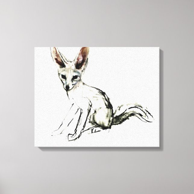 Foxy Leinwanddruck (Vorderseite)