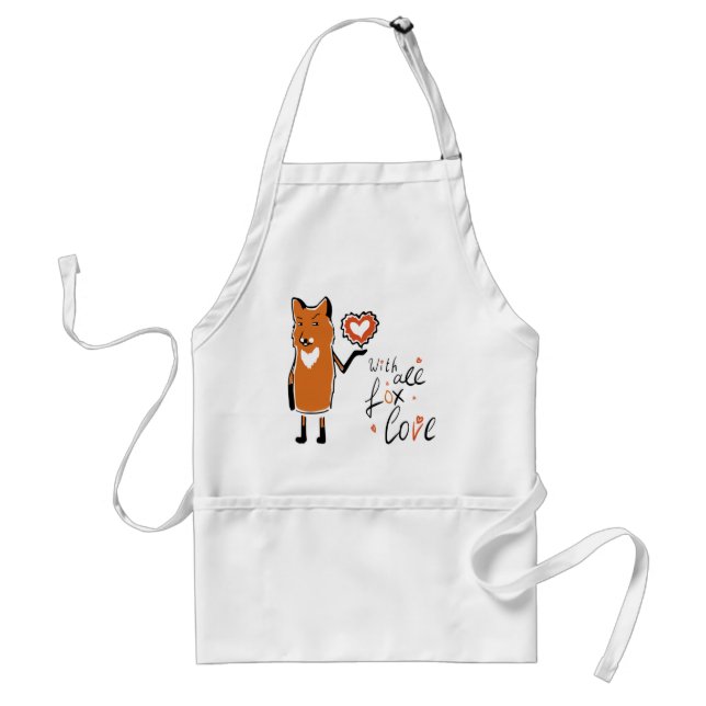 Foxy-Liebe Schürze (Vorne)