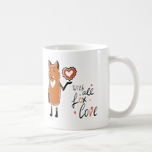 Foxy-Liebe Tasse (Rechts)