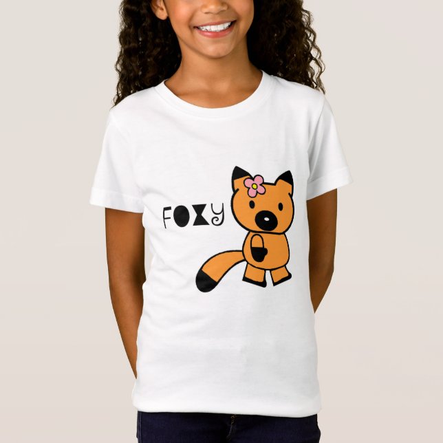 Foxy Mädchen-T - Shirt (Vorderseite)