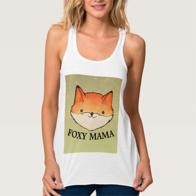 FOXY MAMA LADIES T - SHIRT (Vorderseite)