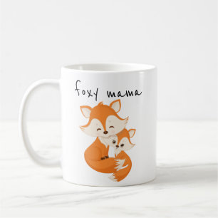 Foxy Mama Mother Süße Tier Fox Kaffeetasse