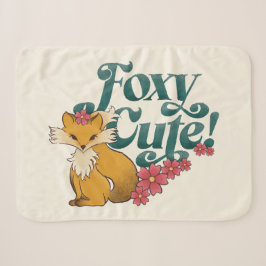 Foxy Niedlich mit Blume Sherpadecke