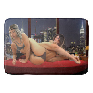 Foxy-Penthouse-Wrestling Badematte