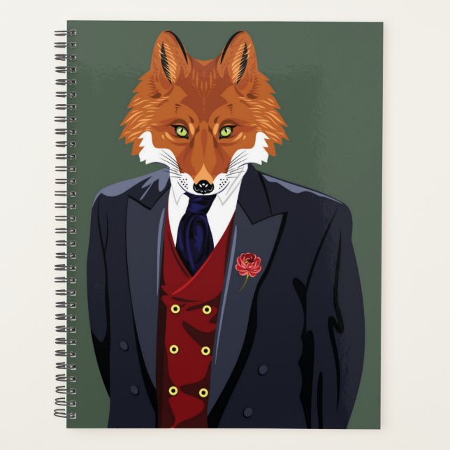 Foxy Portrait Planer (Vorderseite)
