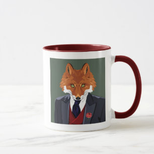 Foxy-Portrait Tasse