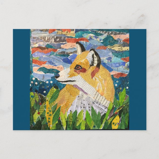 Foxy Postkarte (Vorderseite)