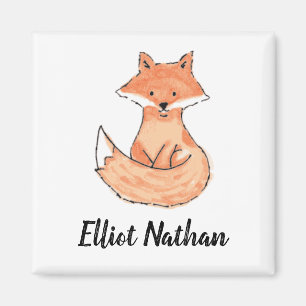 Foxy Solo Individuelle Name Magnet