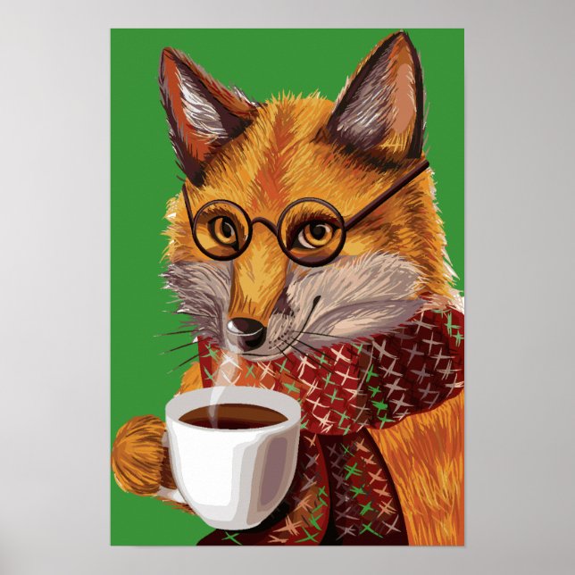 Foxy Tea Time Poster (Vorne)
