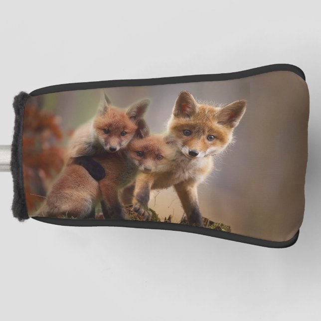 Foxy-Triplets Golf Headcover (Vorderseite)