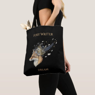 Foxy Writer Celestial Dream   Whimsical Fuchs & Qu