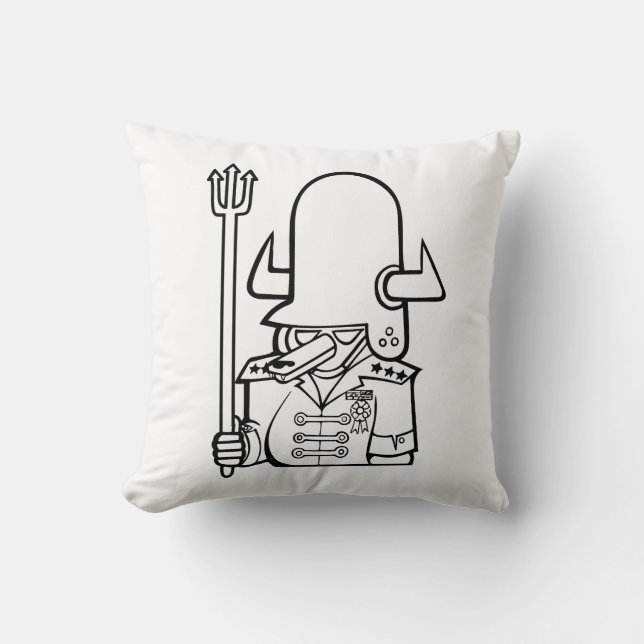 FoxyFortress.v1 Kissen (Vorderseite)