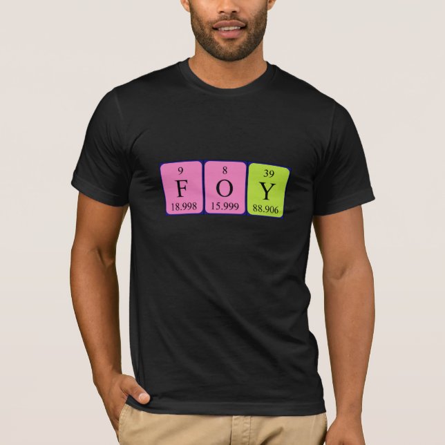 Foy Periodenname Shirt (Vorderseite)
