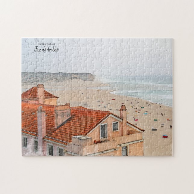 Foz do Arelho Portugal Puzzle (Horizontal)