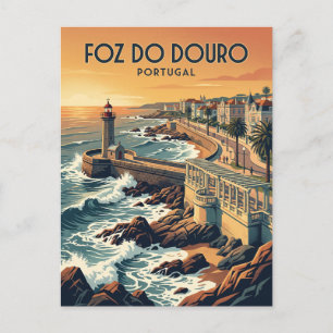 Foz do Douro Portugal Postkarte