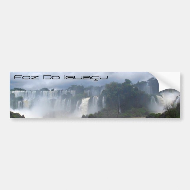 Foz do Iguaçu Autoaufkleber (Vorne)