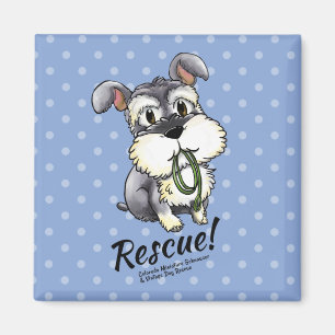 Fozi - Custom Schnauzer Magnete